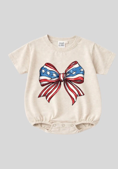 Patriotic bow