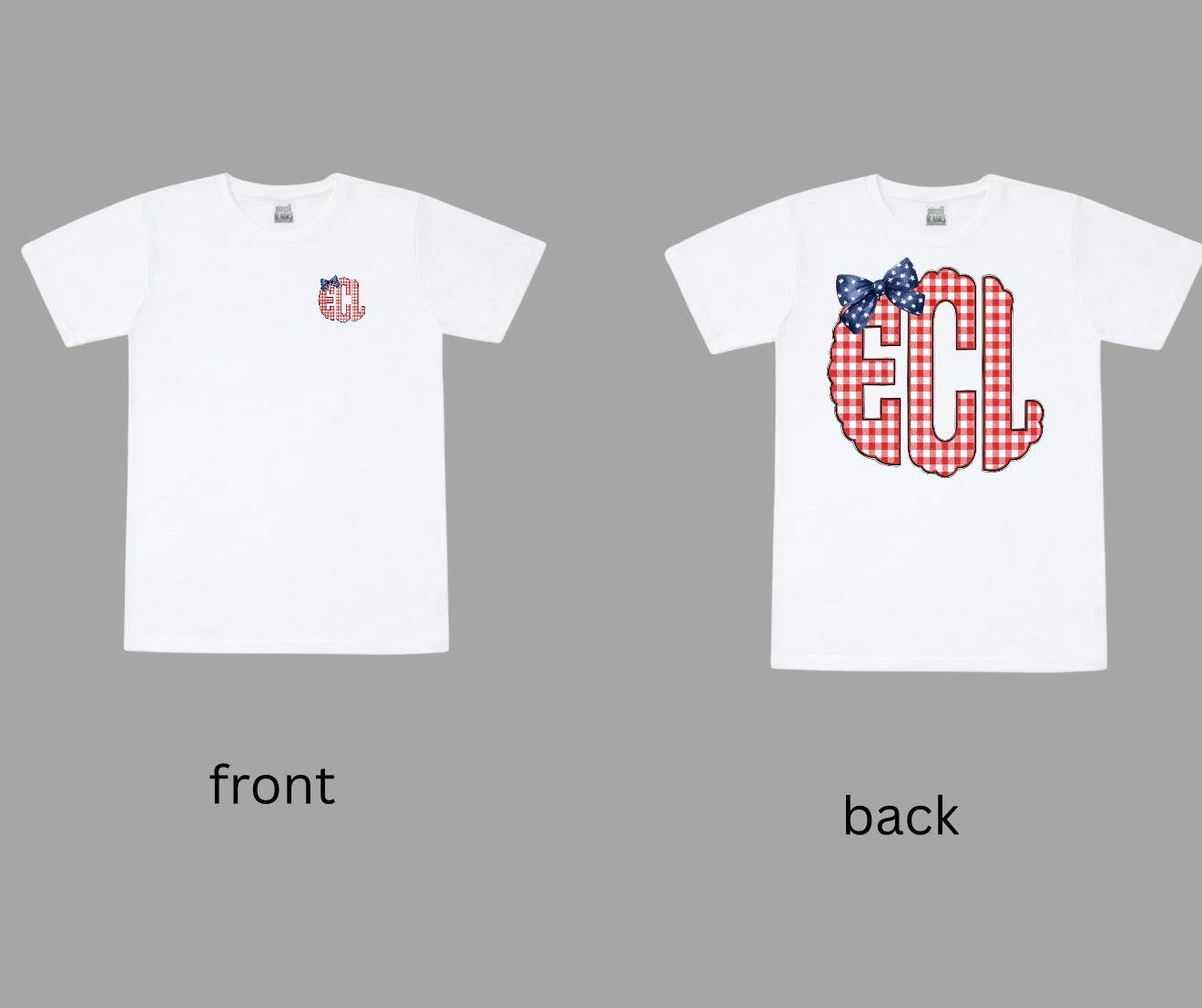 Monogram Gingham